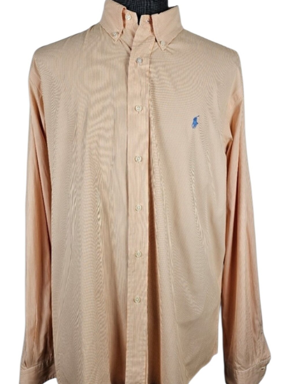 Polo Ralph Lauren Custom Fit Men's Long Sleeve Button Down Collar Pony Size XXL